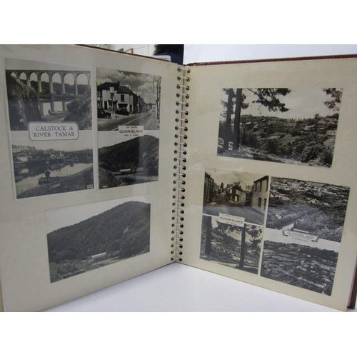 601 - CORNISH POSTCARDS, 9 modern albums of monochrome topographical postcards of Cornwall