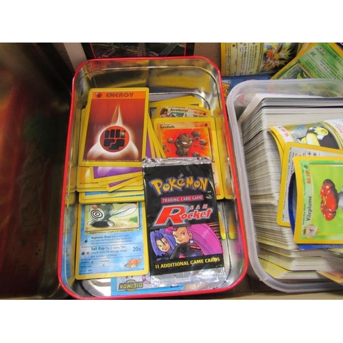 604 - POKEMON, large collection of Pokemon trading cards