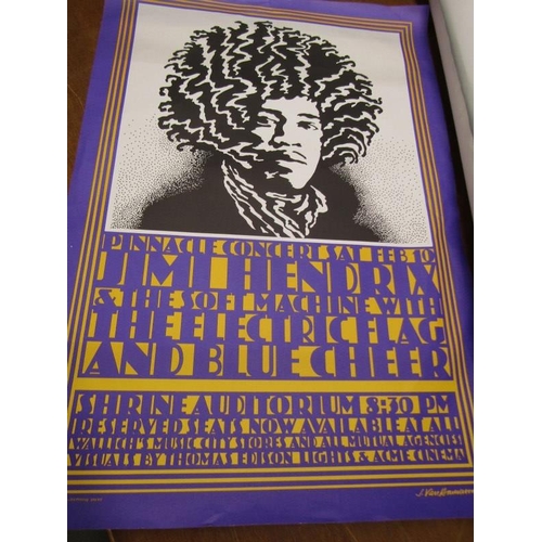 550 - POP POSTERS, Jimi Hendrix poster for 
