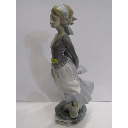 28 - LLADRO, 3 large figures, one of 