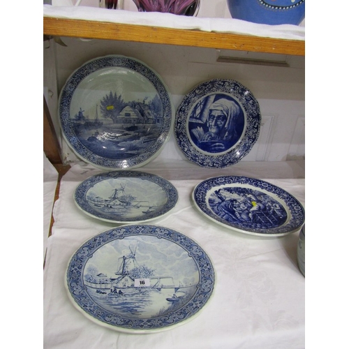 16 - DELFT CHARGERS, 3 Boch windmill chargers and 2 others