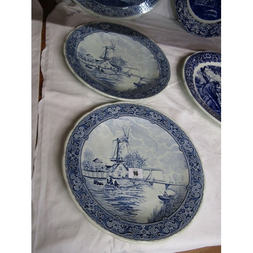 16 - DELFT CHARGERS, 3 Boch windmill chargers and 2 others