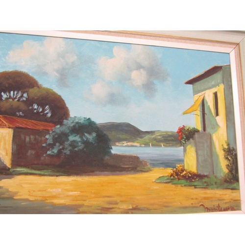 356 - SIGNED PAINTING ON CANVAS, 