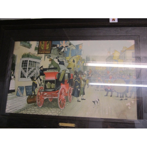 358 - CECIL ALDIN, 2 oak framed lithographs 