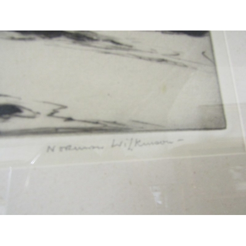 360 - NORMAN WILKINSON, 3 signed etchings 