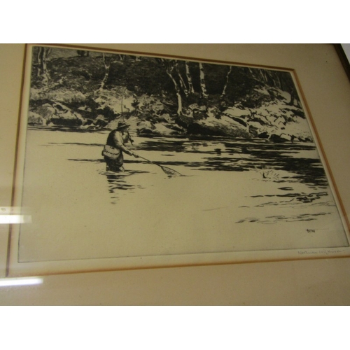 360 - NORMAN WILKINSON, 3 signed etchings 