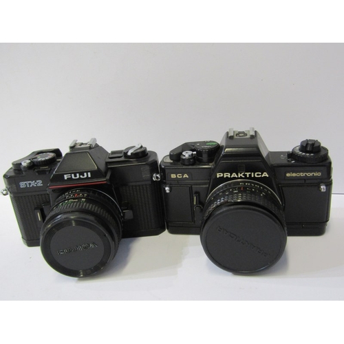 41 - CAMERAS, collection of Praktica cameras, including the PLC3, MTL3, PL NovaIB, etc, also other camera... 