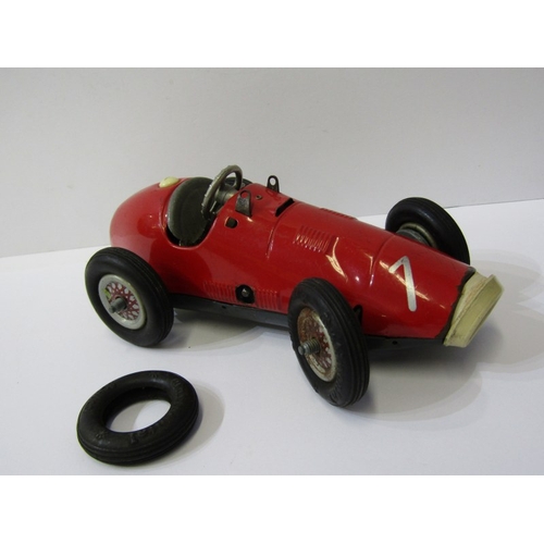 43 - VINTAGE LITTLE JOE MONEY BOX, also a Schuco 1070 Grand Prix race car