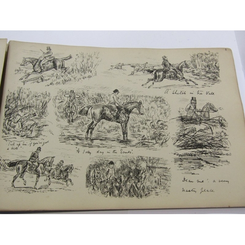 48 - SPORTING SKETCHES by G Finch Mason, various horse racing sketches in volume