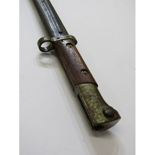 94 - VINTAGE BAYONET, WWII design bayonet, 45cm