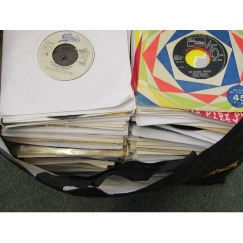 95 - VARIOUS 70S/80S SINGLES, large bag containing various singles including Stevie Wonder, Rainmakers, M... 