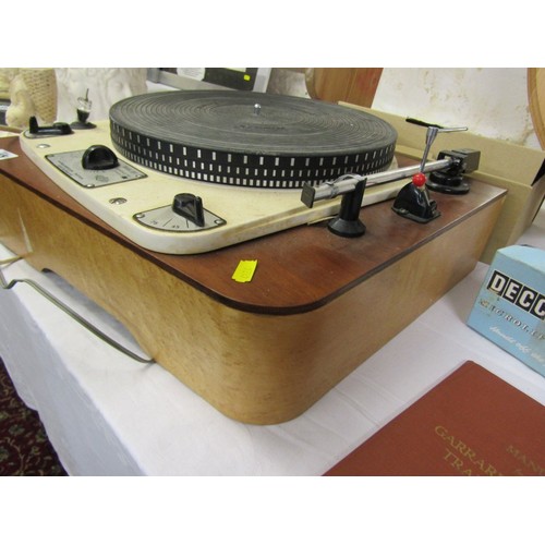 355 - VINTAGE GARRARD RECORD DECK, model no 301