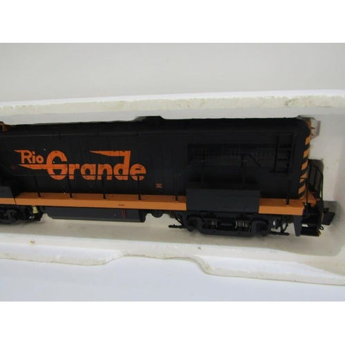 222 - LGB 2056 RIO GRANDE POWERED LOCO ENGINE, G scale