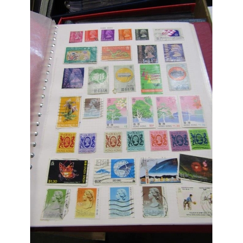 140 - World collection in 4 albums plus few loose GB stamps, covers & presentation packs in folder. All in... 