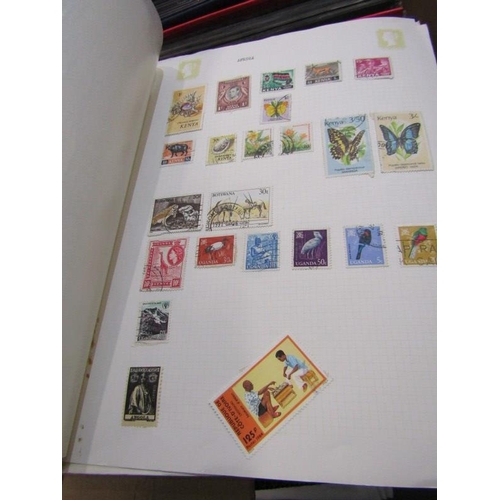 140 - World collection in 4 albums plus few loose GB stamps, covers & presentation packs in folder. All in... 