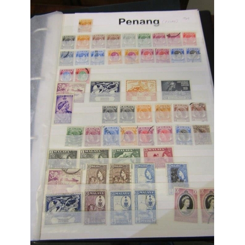 172 - PENANG, PENRHYN, PERAK, PEROIS, PITCAIRNS, etc in album