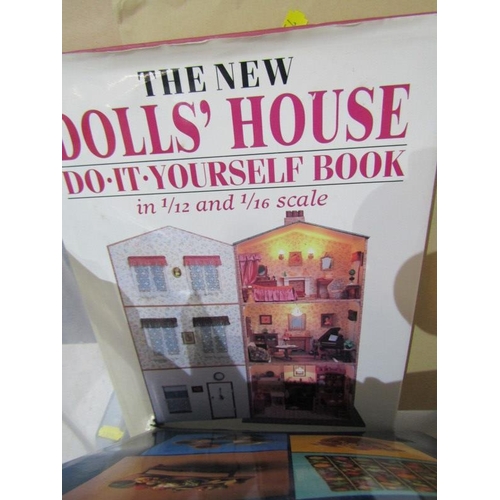 220 - DOLLS HOUSE, quality 2 storey dolls house with attic rooms and front veranda, 81cm width 86cm height... 