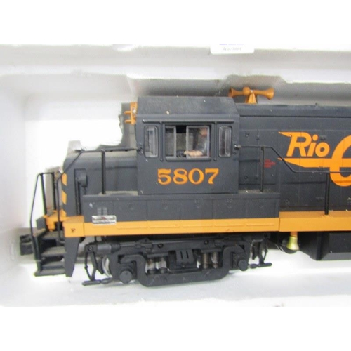 222 - LGB 2056 RIO GRANDE POWERED LOCO ENGINE, G scale