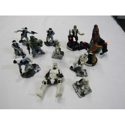 228 - STAR WARS,  collection of Star Wars characters to include Bantha, Chewbaca, Jabba the Hut, Storm Tro... 