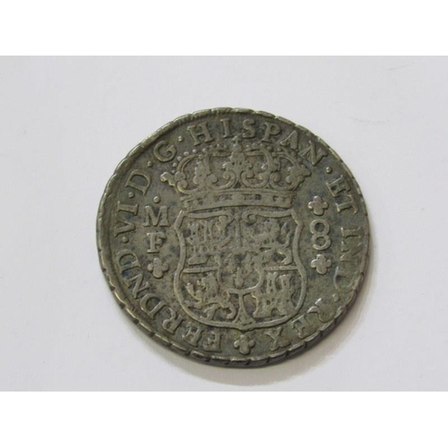 24 - 1751 FERDINAND VI SPANISH SILVER 8 REALES, 