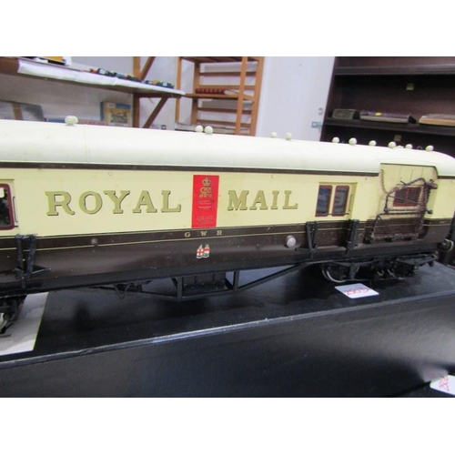 250D - FINE SCALE LOCOMOTIVE COMPANY, boxed gauge 1, 1:32 scale Great Western Railway Royal Mail delivery v... 