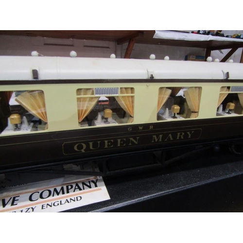 250F - THE FINE SCALE LOCOMOTIVE COMPANY, gauge 1, 1:32 scale GWR Super Saloon Carriage 