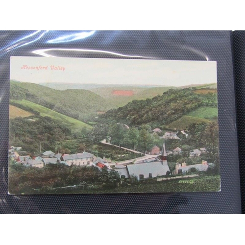 255 - CORNISH POSTCARDS, modern album of 200 postcards relating to Cornwall including several Edwardian