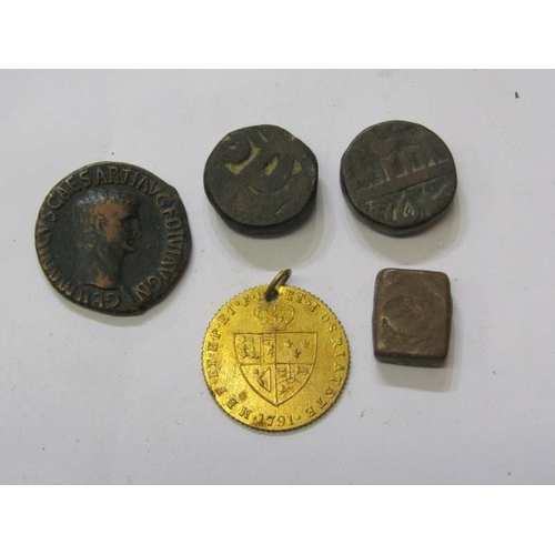 26 - COPPER HALFPENNY TOKENS; 1799 Coventry (with Lady Godiva & Elephant & Castle); 1794 Penryn Volunteer... 