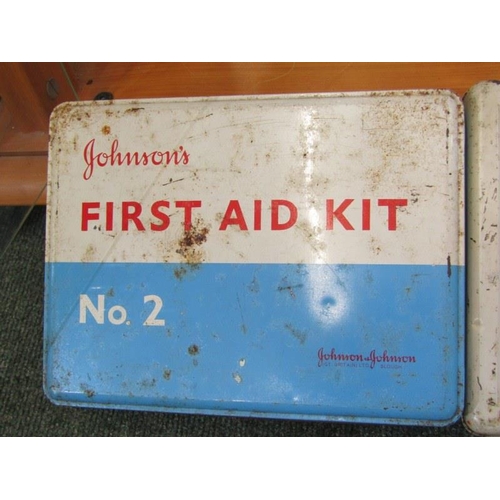 435 - 2 VINTAGE FIRST AID KITS