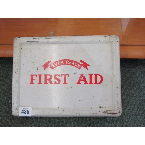 435 - 2 VINTAGE FIRST AID KITS