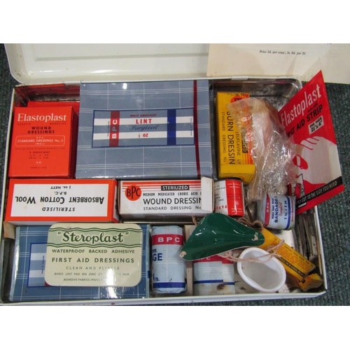 435 - 2 VINTAGE FIRST AID KITS