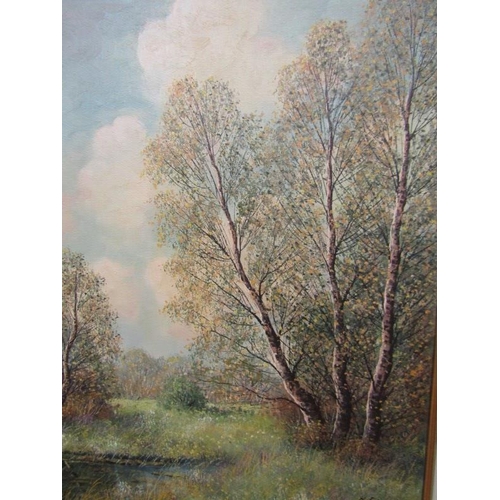 436 - H. GOOIJER, signed painting on canvas 