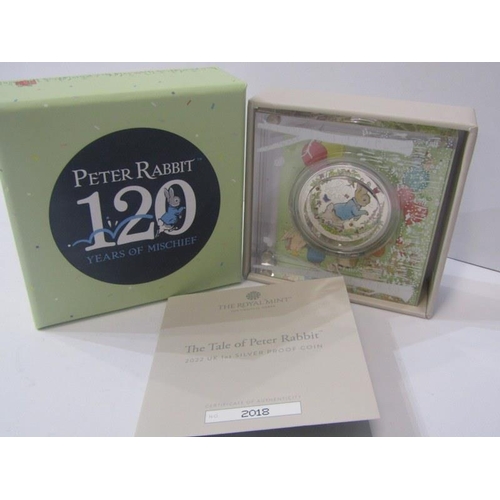 49 - SILVER PROOF £2 COIN, Royal Mint 2022 £2 silver proof 1oz coin 