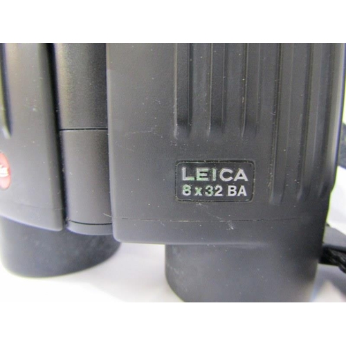 47 - LEICA BINOCULARS, pair of 8 x 32 BA binoculars with soft carrying case