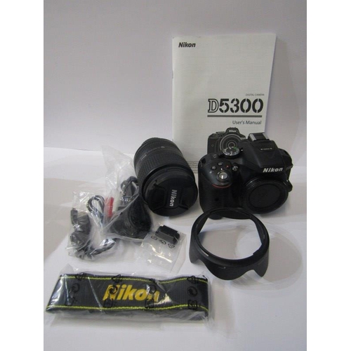 48 - NIKON D5300 ORIGINAL BOXED CAMERA KIT