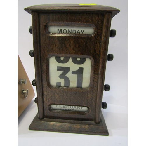 54 - VINTAGE PERPETUAL CALENDAR & METRONOME