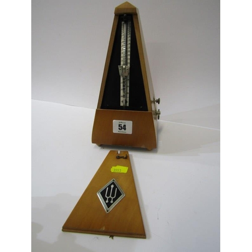 54 - VINTAGE PERPETUAL CALENDAR & METRONOME