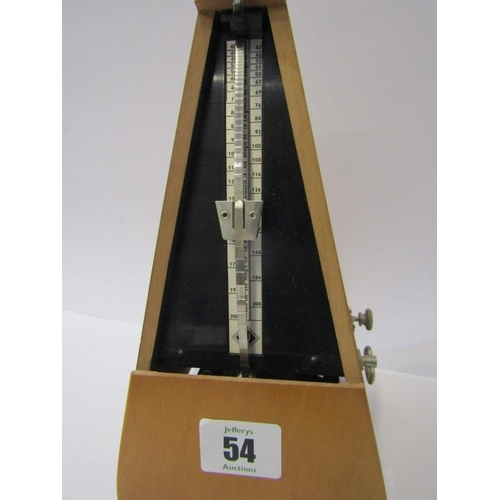 54 - VINTAGE PERPETUAL CALENDAR & METRONOME