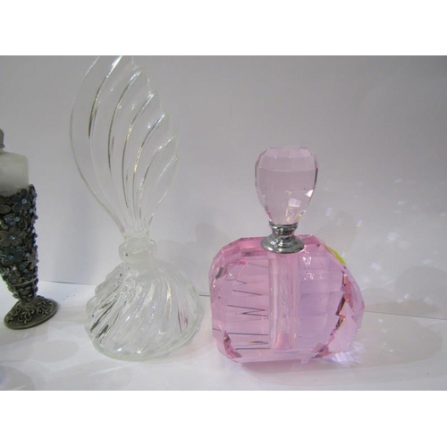 76 - PERFUME BOTTLES, collection of 8 various decorative perfume bottles