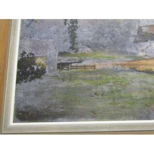 113 - ENGLISH SCHOOL, signed oil on board 