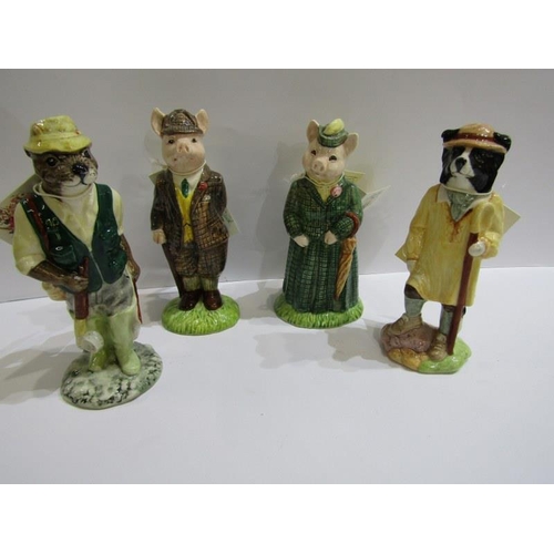 124 - BESWICK FIGURES, collection of 4 boxed figures including 