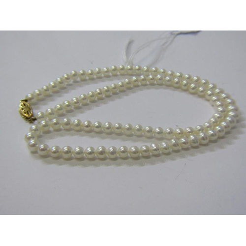 164 - PEARL NECKLACE, 18