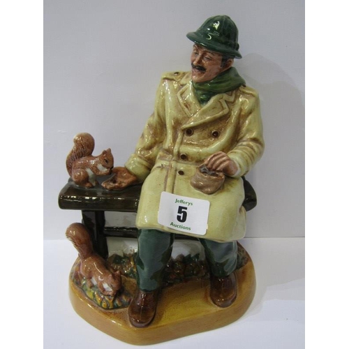 5 - ROYAL DOULTON FIGURES, 3 figure groups, 