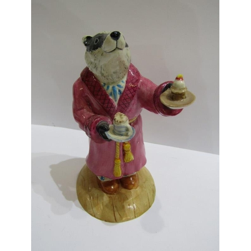 87 - WIND IN THE WILLOWS, group of 4 Royal Doulton figures, 