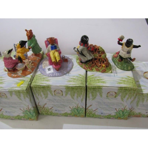 94 - WIND IN THE WILLOWS, collection of 4 Royal Doulton figures