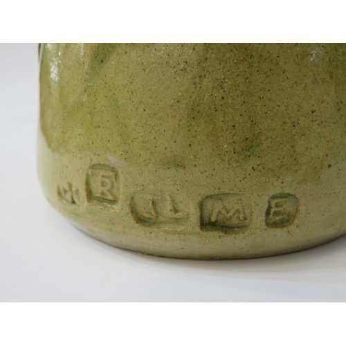 6 - STUDIO POTTERY, John Leach 28cm waisted body water jug