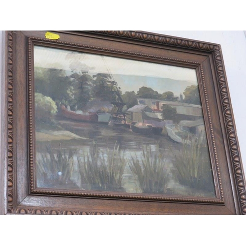 68 - CONSTANCE BRIDGER, signed oil on board 