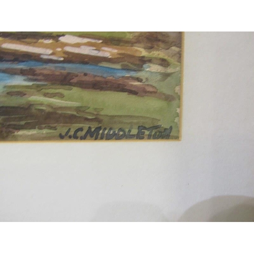 116 - J. C. MIDDLETON, signed watercolour 