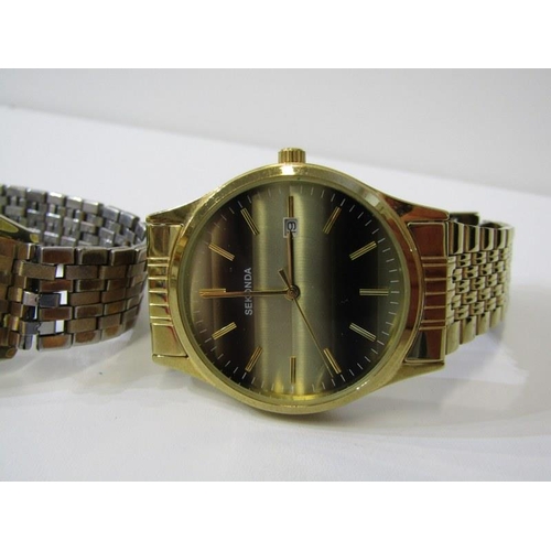 370 - GENTS WRISTWATCHES, 5 assorted gents wristwatches including Sekonda, Everite, Citizen etc