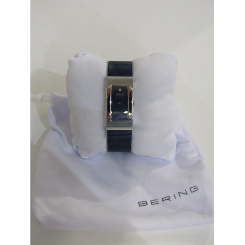 388 - LADY'S BERING WRIST WATCH, Bering dress watch in presentation case